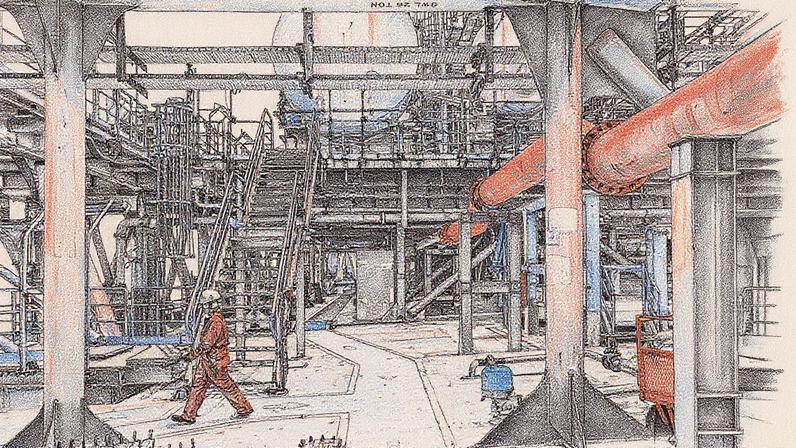 Plataforma da Petrobras localizada no Espírito Santo (Foto: Reprodução)