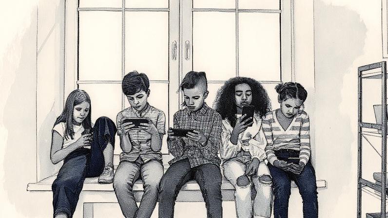 Número de crianças com celular próprio cresceu no Brasil nos últimos anos (Foto: Reprodução)