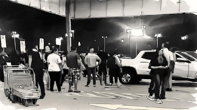 Corpo de Sidney Debossam foi levado para o Instituto Médico Legal (Foto: Reprodução)