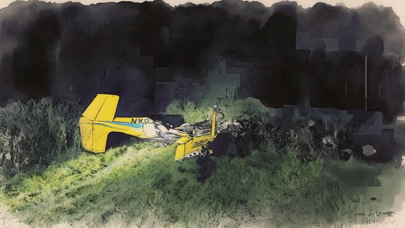 Causas do acidente em Aquidauana, Mato Grosso do Sul, ainda serão apuradas; as quatro pessoas que estavam a bordo morreram (Foto: Reprodução)