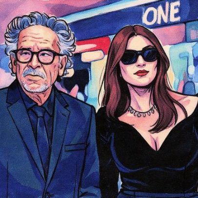 Tim Burton e Monica Bellucci encerram relacionamento após três anos juntos