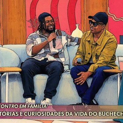 Buchecha se emociona ao ouvir depoimentos dos filhos sobre seu legado familiar