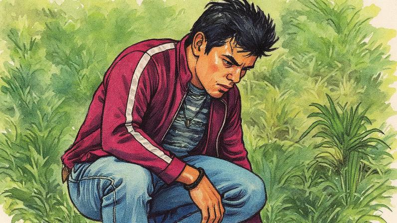 Adanilo na terceira temporada de 'Os outros' (Foto: Reprodução)