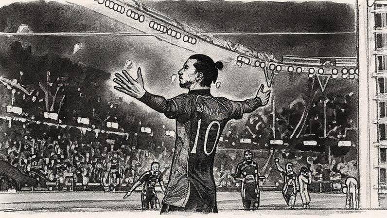 Zlatan Ibrahimović é anunciado como parte do elenco do EA FC 26 (Foto: Reprodução)