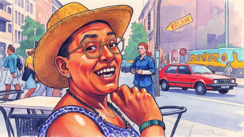 Escritora e filósofa Audre Lorde em uma imagem (Foto: Reprodução)