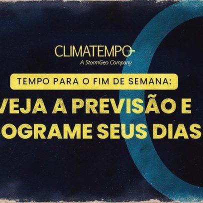 Risco de temporais no Sul e calor intenso no Sudeste e Centro-Oeste neste fim de semana