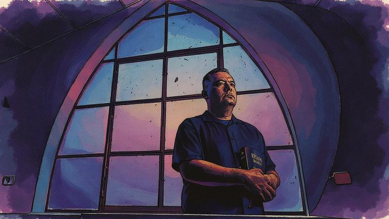 Pastor Júnior Martins, da Igreja Batista em Vila das Belezas, na zona sul de São Paulo (Foto: Reprodução)