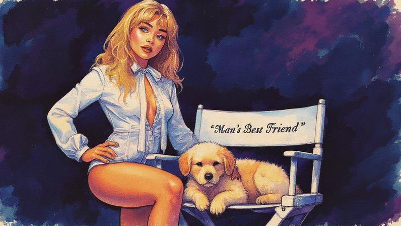 Álbum 'Man's Best Friend' de Sabrina Carpenter é o primeiro lugar na parada de álbuns do Reino Unido pela segunda semana, mantendo Suede na segunda posição (Foto: Reprodução)