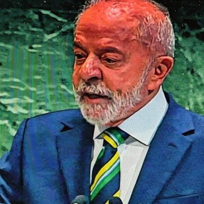 Lula usa 'gravata da pátria amada' na abertura da Assembleia Geral da ONU
