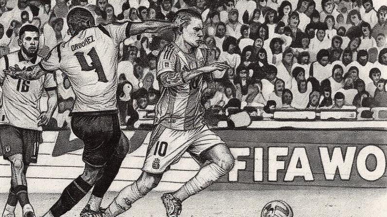 Mastantuono veste a camisa 10 da Argentina (Foto: Reprodução)