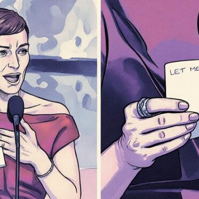 'Let me out' em discurso de vitória de atriz gera polêmica nas redes sociais