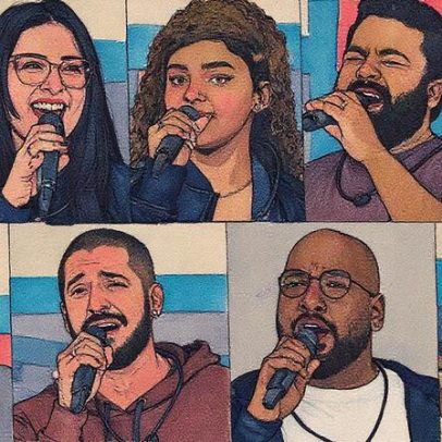 Participantes do 'Estrela' ensaiam com Michel Teló para o sexto festival de música