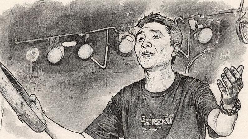 Shohruhmirzo Ganiyev representa o Uzbequistão na Intervision (Foto: Reprodução)