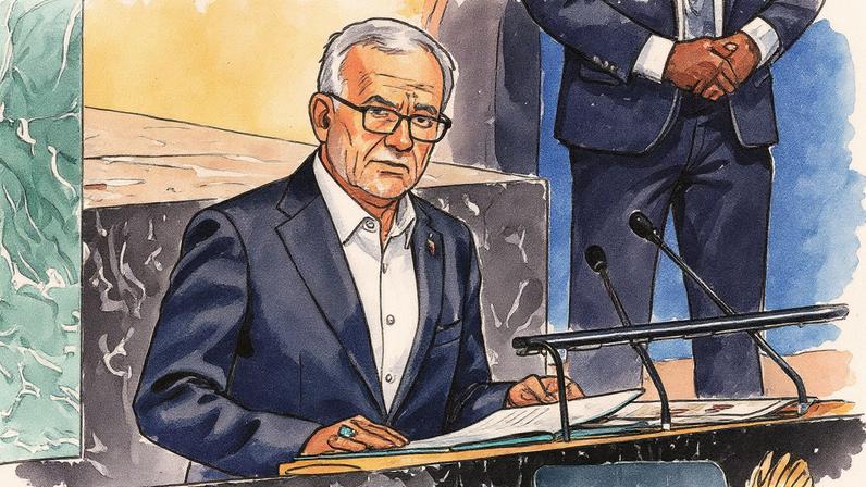 Presidente do Irã discursa na Assembleia Geral da ONU (Foto: Reprodução)