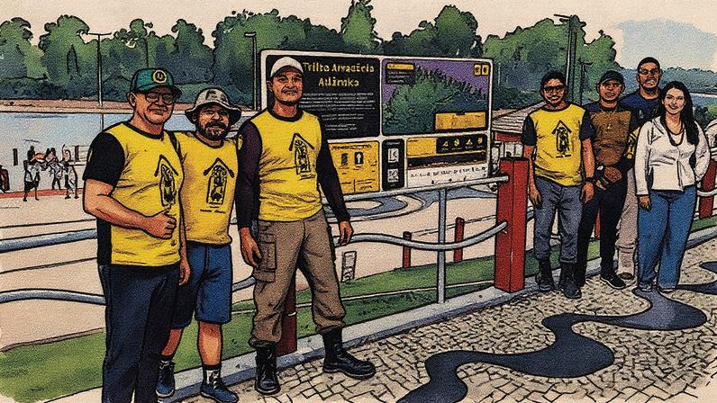 Trilha Amazônica Atlântica atravessa 17 municípios (Foto: Reprodução)
