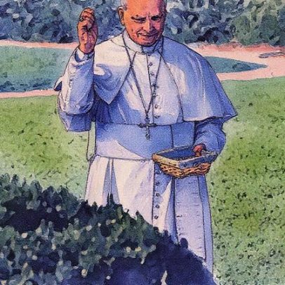 Papa inaugura modelo de agricultura sustentável e educação no Vaticano