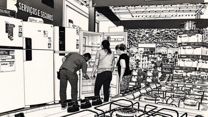 Carnê digital da Casas Bahia facilita o acesso a móveis e eletrodomésticos em todo o Brasil (Foto: Reprodução)