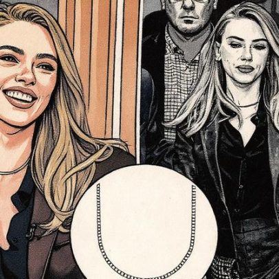 Colar de tênis de Scarlett Johansson parece diamantes reais e começa em R$ 349