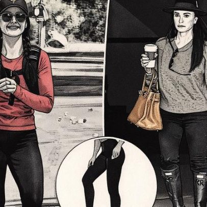 Kyle Richards indica leggings que valorizam o bumbum por apenas 20 dólares