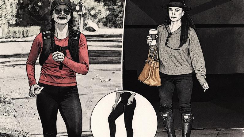 Kyle Richards loves these on-sale gym pants. Backgrid