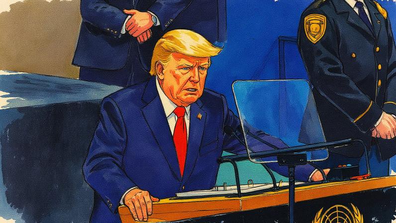 Presidente dos Estados Unidos discursa na Assembleia Geral da ONU em Nova York (Foto: Reprodução)