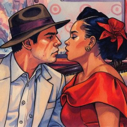 Dita e Candinho selam amor com beijo em nova fase de 'Êta Mundo Melhor'