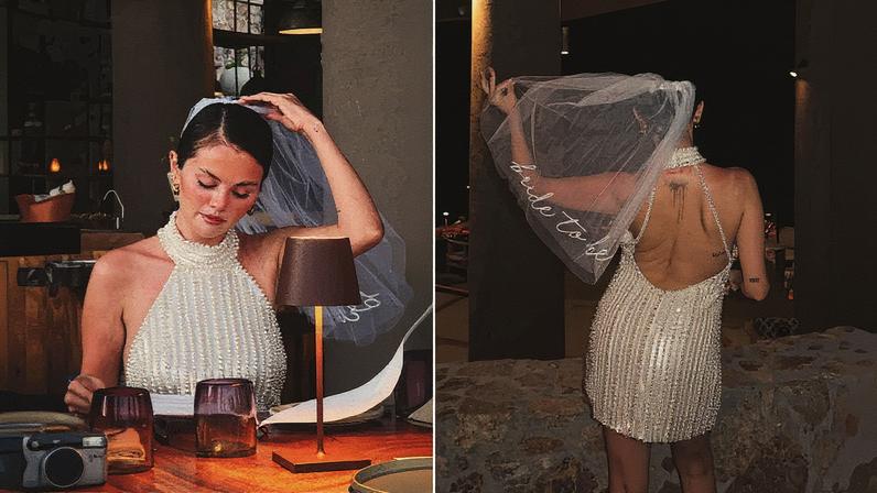 Selena Gomez anuncia seu casamento com o produtor musical Benny Blanco marcado para o dia 27 de setembro (Foto: Reprodução)