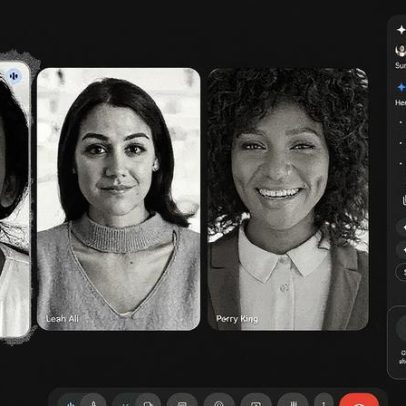 Inteligência artificial 'Ask Gemini' resume o que você perdeu em chamadas do Google Meet