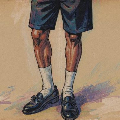 Estilo dos anos 1950 ressurge com meias brancas e mocassins entre celebridades