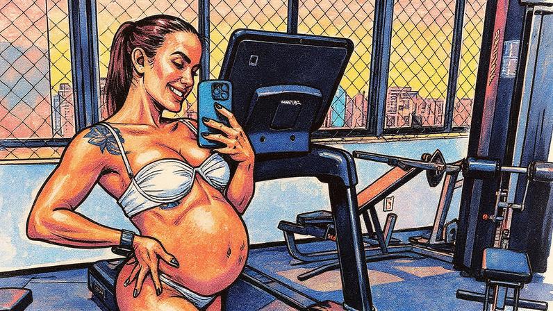 Carol Peixinho exibe barrigão da gestação ao lado de Thiaguinho em evento (Foto: Reprodução)