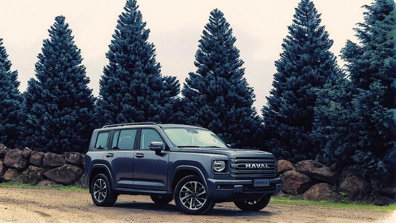 SUV GWM Haval H9 em exibição (Foto: Reprodução)