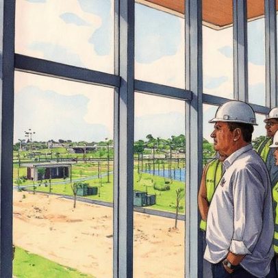 Ministro Rui Costa percorre 20 km em visita às obras da COP 30 em Belém