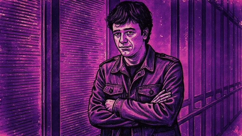 Pablo Sanábio em cena da novela 'Vermelho sangue' (Foto: Reprodução)