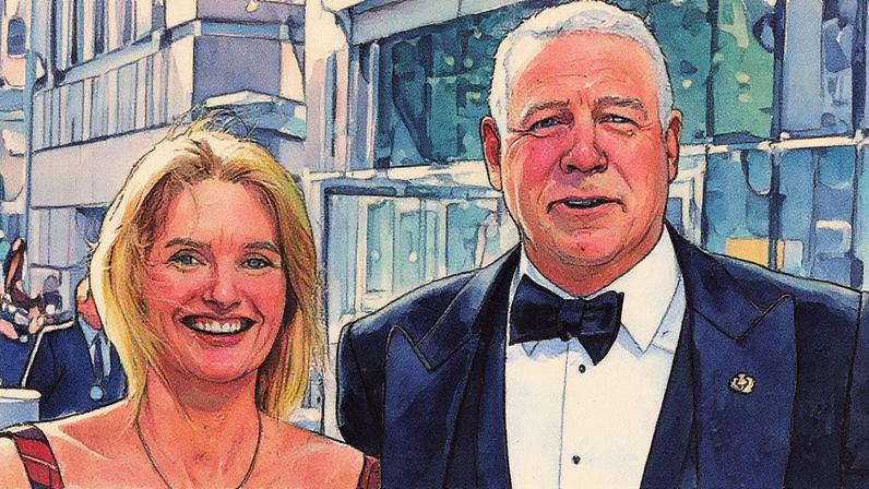 Jenny e Scott Hastings se conheceram na escola e passaram 45 anos juntos (Foto: Reprodução)