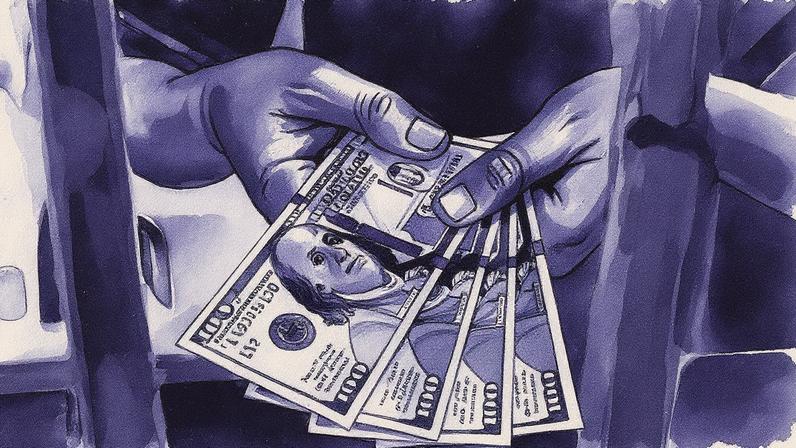 Notas de dólar empilhadas (Foto: Reprodução)