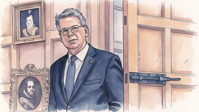 Homem em terno, secretário do Tesouro dos EUA, posando para foto (Foto: Reprodução)