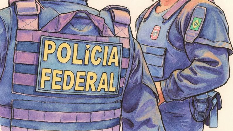 Polícia Federal em ação (Foto: Reprodução)
