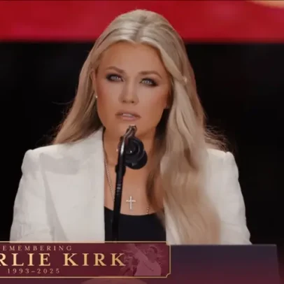 Viúva de Charlie Kirk perdoa homem que assassinou seu marido