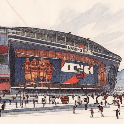 Flamengo busca parceiro para construção de estádio, mas aguarda projeto indefinido