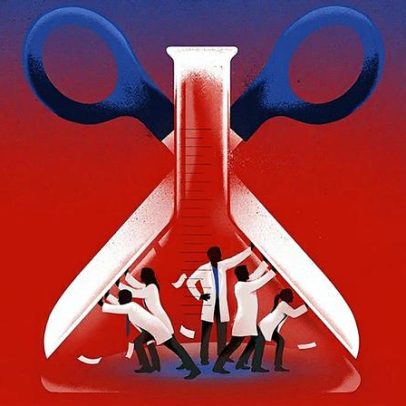 Cientistas se mobilizam contra políticas de Trump em defesa da pesquisa científica