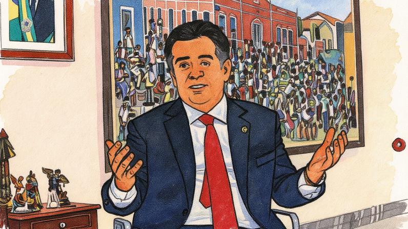 Senador Ciro Nogueira em evento (Foto: Reprodução)