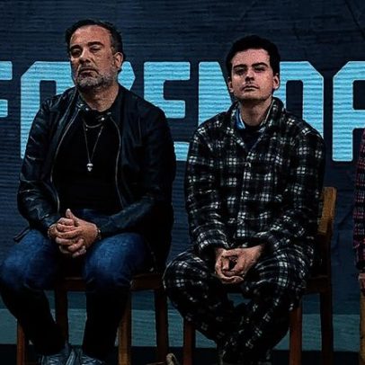 Fabiano, Dudu e Gabily competem pela prova do Fazendeiro enquanto Carol está na roça