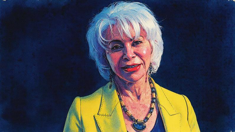 Escritora chilena Isabel Allende durante entrevista (Foto: Reprodução)