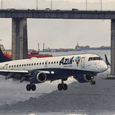 Azul e Santos Dumont se destacam como as mais pontuais na aviação brasileira
