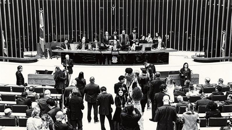 Plenário da Câmara dos Deputados (Foto: Reprodução)