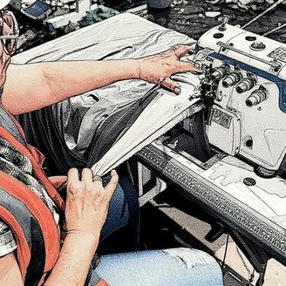 Costureiras do Pará embelezam teto da Blue Zone na COP 30 sobre clima