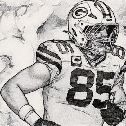 Tucker Kraft, do Packers, deve atuar no domingo contra os Browns