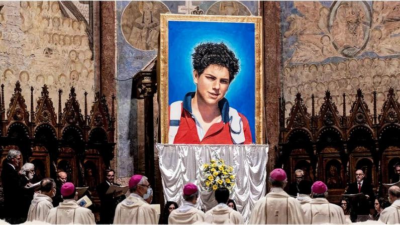 Jovem conhecido como 'influenciador de Deus' é canonizado por Papa em cerimônia religiosa (Foto: Reprodução)