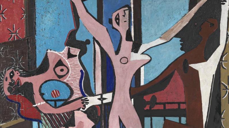 Pablo Picasso’s The Three Dancers (1925) é a peça central da nova exposição da Tate Modern (Foto: Reprodução)