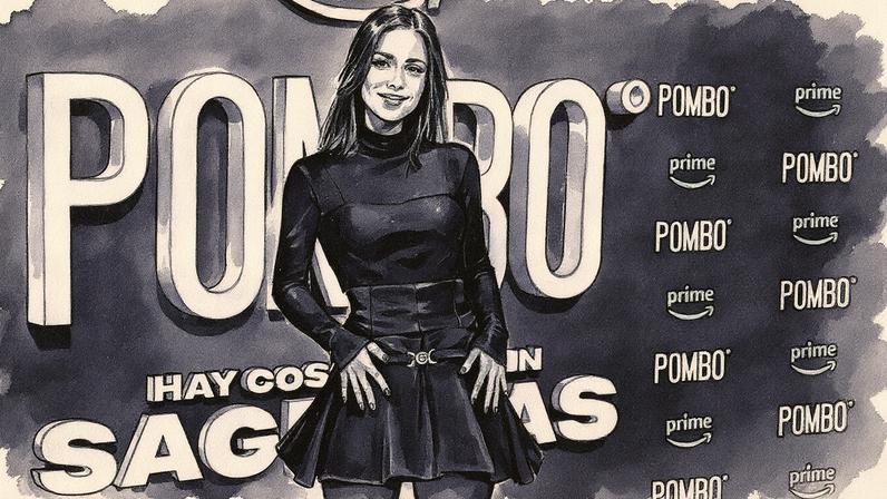 Maria Pombo apresenta sua docuserie 'Pombo' em Madrid em 2024 (Foto: Reprodução)